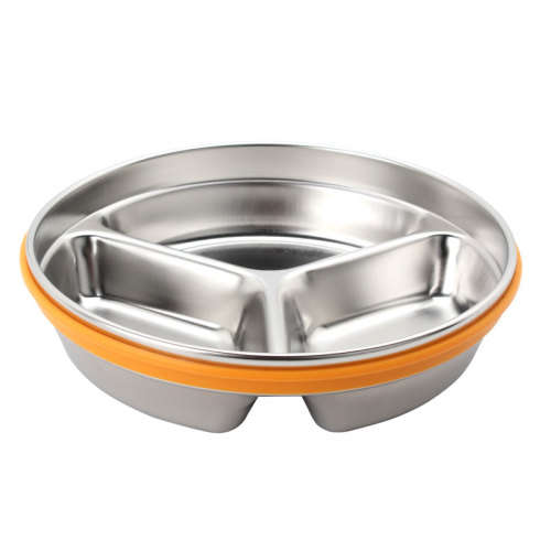 Stainless Steel Lunch Box with 3 Compartments - Small SECONDHAND