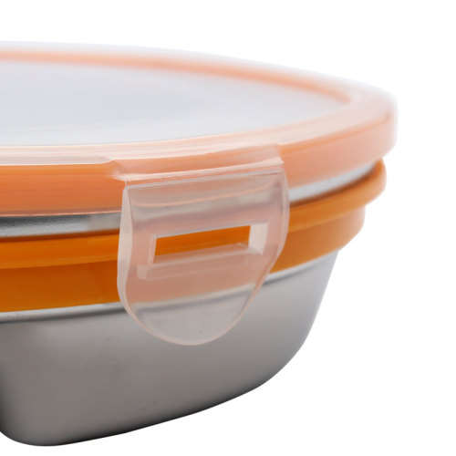 Stainless Steel Lunch Box with 3 Compartments - Small SECONDHAND