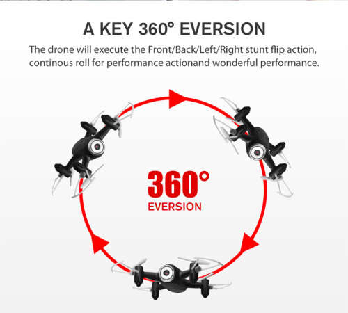 Syma X22W Smart Drone Quadcopter with HD Camera, WiFI FPV Real-time Live Viewing (Second hand) Black