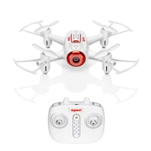 Syma X22W Smart Drone Quadcopter with HD Camera, WiFI FPV Real-time Live Viewing (Second hand) Black