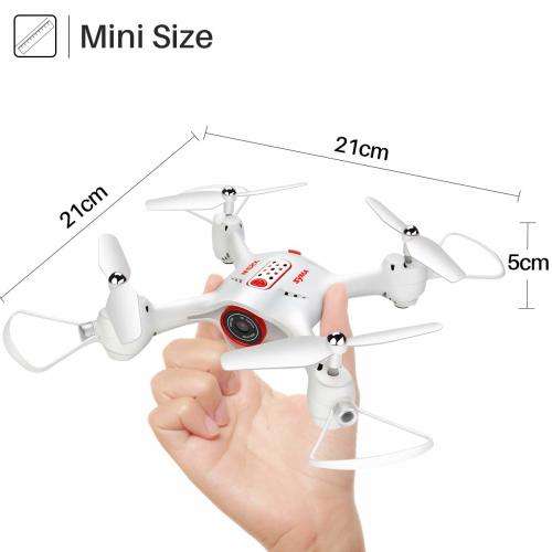 Syma X23W Smart Drone Quadcopter with HD Camera, WiFI FPV Real-time Live Viewing