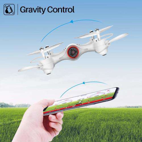 Syma X23W Smart Drone Quadcopter with HD Camera, WiFI FPV Real-time Live Viewing