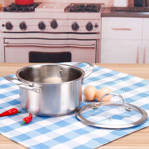 8 Piece Premium Stainless Steel Cookware Pot set - SS 304 - Second Hand