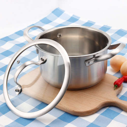 8 Piece Premium Stainless Steel Cookware Pot set - SS 304 - Second Hand