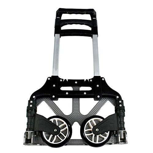 Compact Adjustable Folding Hand Trolley - Hold up to 80kg