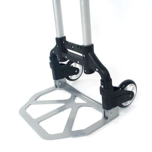 Compact Adjustable Folding Hand Trolley - Hold up to 80kg