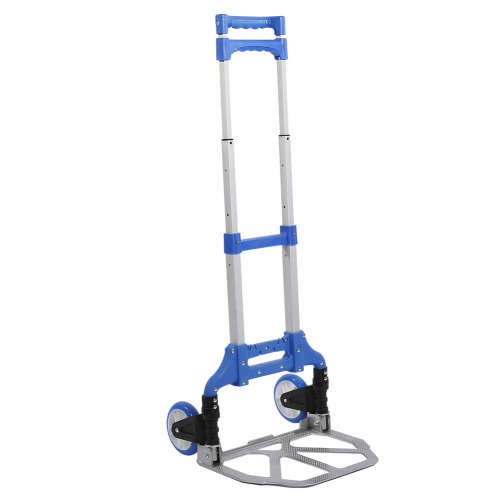 Compact Adjustable Folding Hand Trolley - Hold up to 80kg