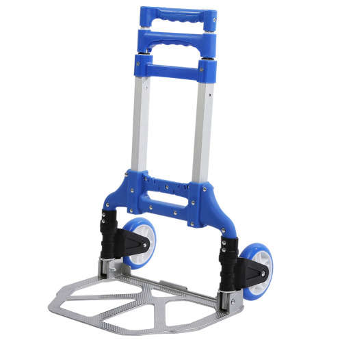 Compact Adjustable Folding Hand Trolley - Hold up to 80kg