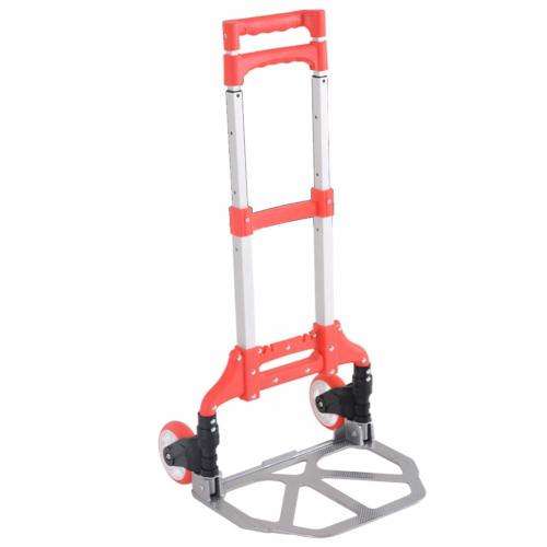 Compact Adjustable Folding Hand Trolley - Hold up to 80kg