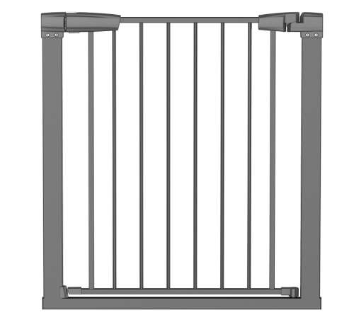 Easy Close Baby Safety Protection Gate Door - Black [SECOND HAND}