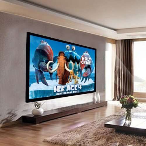 Ironclad 120 inch 16:9 Fixed Frame Projector Screen