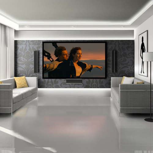 Ironclad 120 inch 16:9 Fixed Frame Projector Screen
