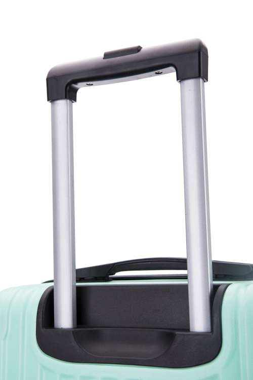 Hazlo 3 Piece Trolley ABS Hard Luggage Bag Set (Small, Medium, Large) - Green