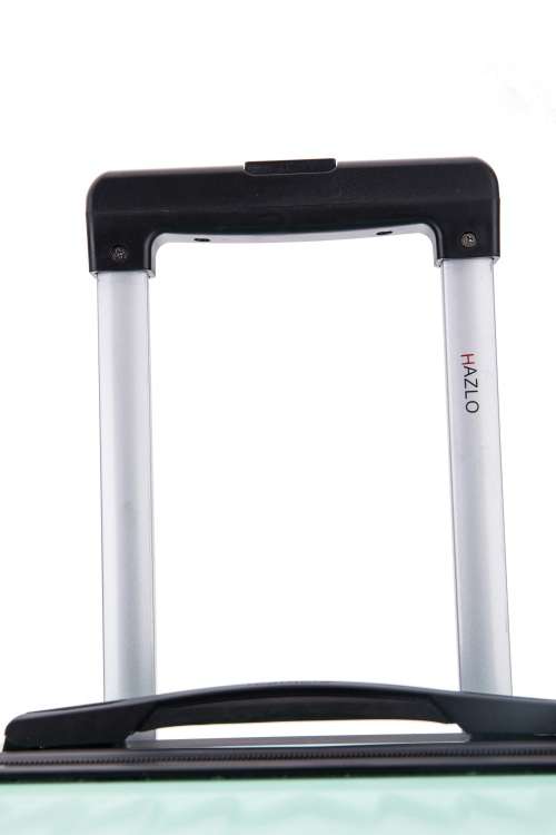 Hazlo 3 Piece Trolley ABS Hard Luggage Bag Set (Small, Medium, Large) - Green