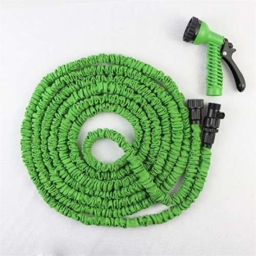 Garden Expandable Hose Pipe with Nozzle - 22.5 Meters