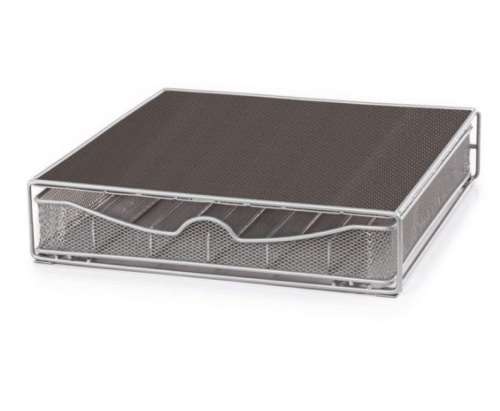 Coffee Capsule Pod Holder Storage Drawer For Nespresso & Dolce Gusto Capsules - Holds 36 Capsules