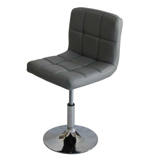 Modern Adjustable Swivel Faux Leather Kitchen Bar Stool Chair BROWN (Set of 2)