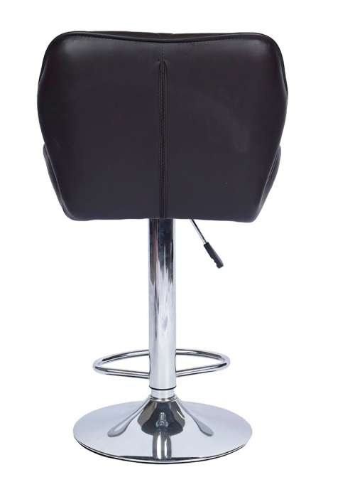 Hazlo Modern Adjustable Swivel Faux Leather Kitchen Bar Stool Chair (Set of 2)