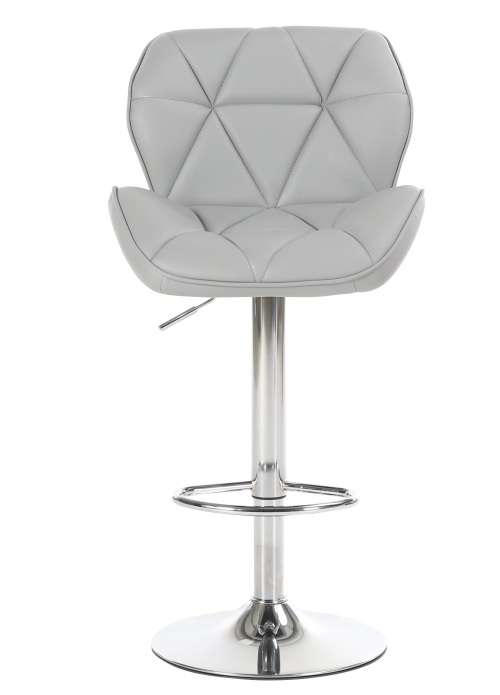 Hazlo Modern Adjustable Swivel Faux Leather Kitchen Bar Stool Chair (Set of 2)