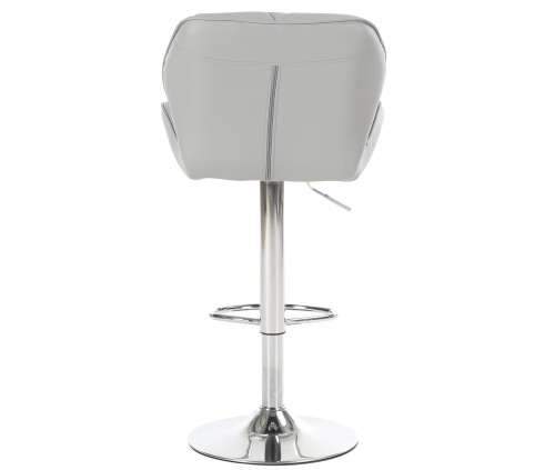 Hazlo Modern Adjustable Swivel Faux Leather Kitchen Bar Stool Chair (Set of 2)