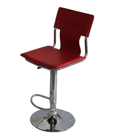 Modern Adjustable Swivel Faux Leather Kitchen Bar Stool Chair (Set of 2) (Second hand) PLEASE READ