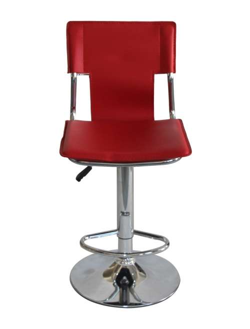 Modern Adjustable Swivel Faux Leather Kitchen Bar Stool Chair (Set of 2) (Second hand) PLEASE READ