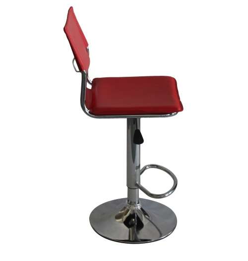 Modern Adjustable Swivel Faux Leather Kitchen Bar Stool Chair (Set of 2) (Second hand) PLEASE READ