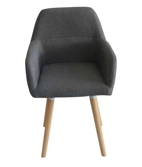 Stylish Lounge Office Armchair (Set of 2) BLACK