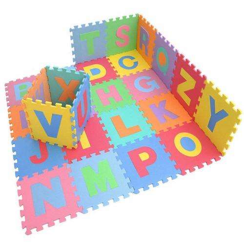 26 Piece Baby Alphabet Playmat