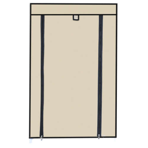 5 Layer Shoe Storage Rack Organizer with Canvas Cover - Red (Second hand) PLEASE READ