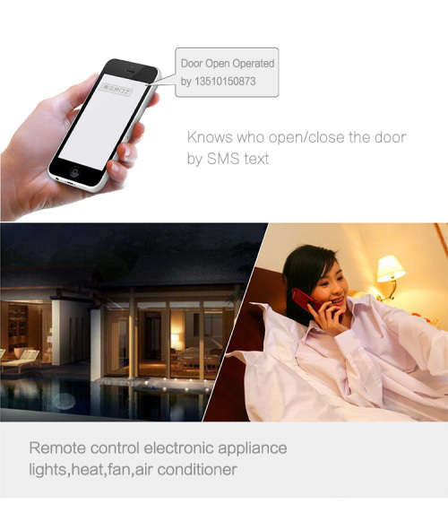 GSM Gate Opener Remote Relay Switch