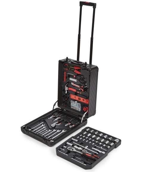 490 Piece Combination Wrench Tool Box Set & Trolley Case [Second hand]