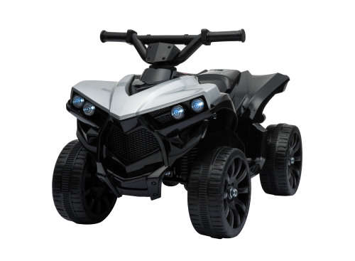 Kids Battery Powered Ride On Quad Bike - Grey