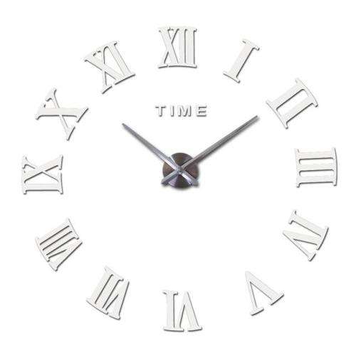 Modern DIY Large 3D Wall Clock (Home Decor)