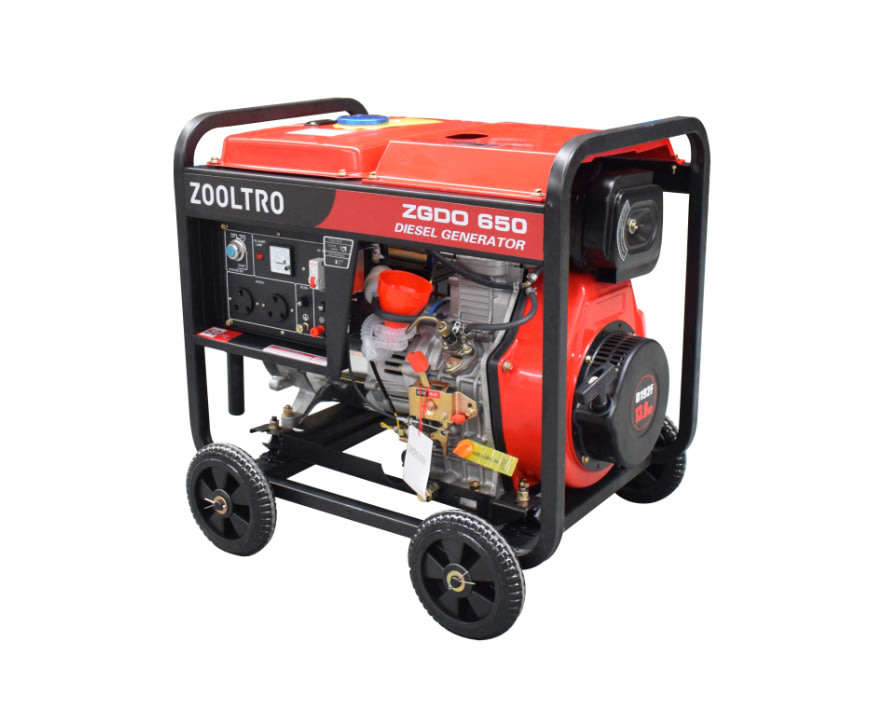Zooltro 7.5KVA Diesel Generator  14HP, 6KW with Vertical 4 Stroke Engine