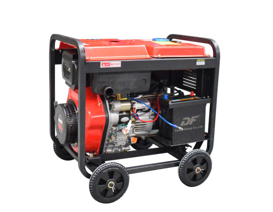 Zooltro 7.5KVA Diesel Generator  14HP, 6KW with Vertical 4 Stroke Engine