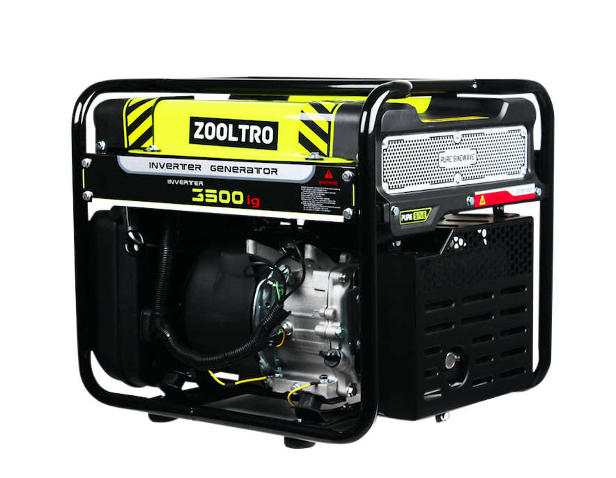 Zooltro 4KVA Single Cylinder, Open Frame Petrol Inverter Generator  3.2KW