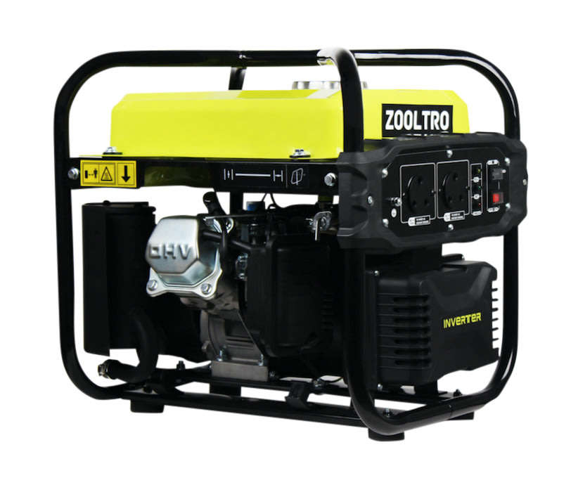 Zooltro 2.5KVA Single Cylinder, Open Frame Petrol Inverter Generator - 2KW