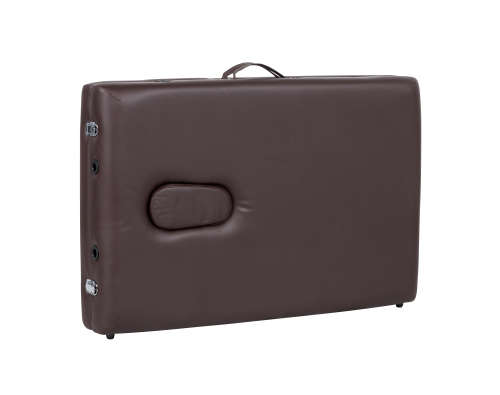 Hazlo Premium Portable Massage Table Bed 2 section (Wooden) - Brown