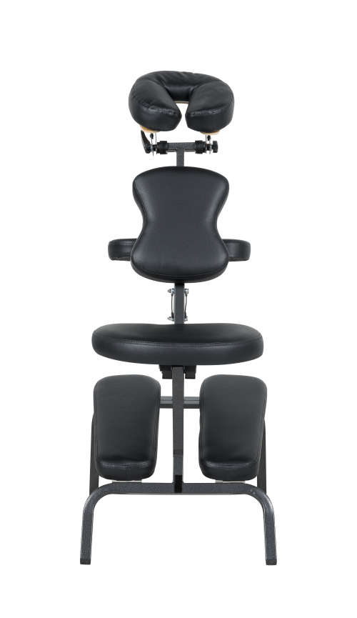 Hazlo Premium Portable Folding Adjustable Body Massage Chair - Black