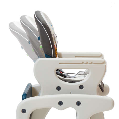 Baneen Adjustable Baby High Chair and Table 2 Levels - Blue