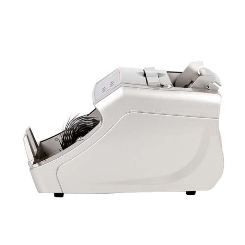 IronClad UV/MG Counterfeit Detection Money Bill Counter Machine with External LCD Display - Silver