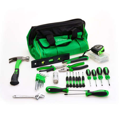La Fermete Greenline Plier Screwdriver Set In A Zip Up Tool Bag - 756 Pieces SECOND