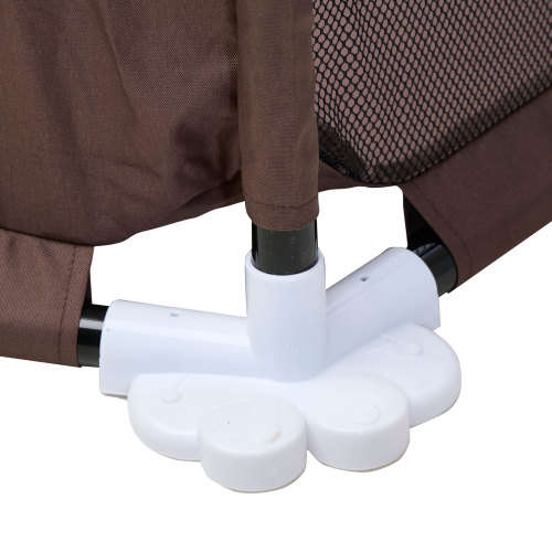 Baneen Playpen, Play yard, Kids Activity Centre Ball Pit for Babies, Toddlers, Lightweight - Brown