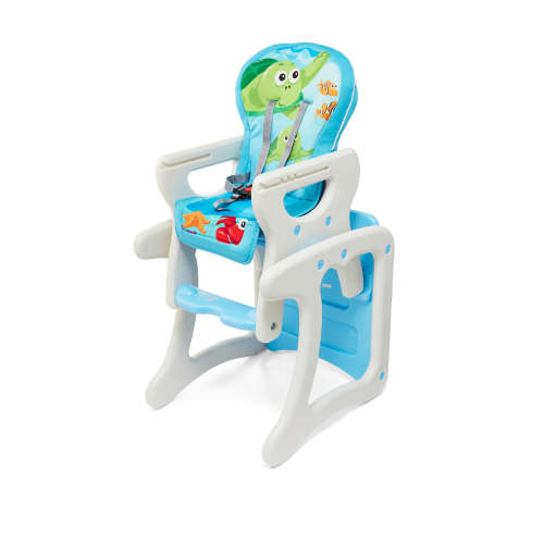 Baneen Multi-function Baby,Toddler High Chair & Table (Adjustable) 6 to 36 months-Blue (Please read)