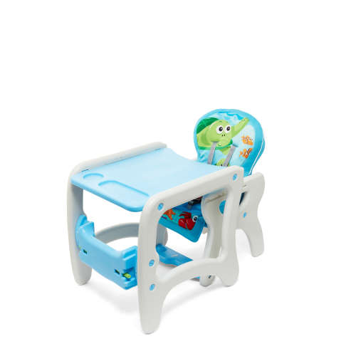 Baneen Multi-function Baby,Toddler High Chair & Table (Adjustable) 6 to 36 months-Blue (Please read)