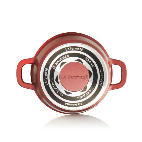 Non-stick Die Cast Aluminium 15 Piece Pot Pan Cookware set  Burgundy (Please Read)