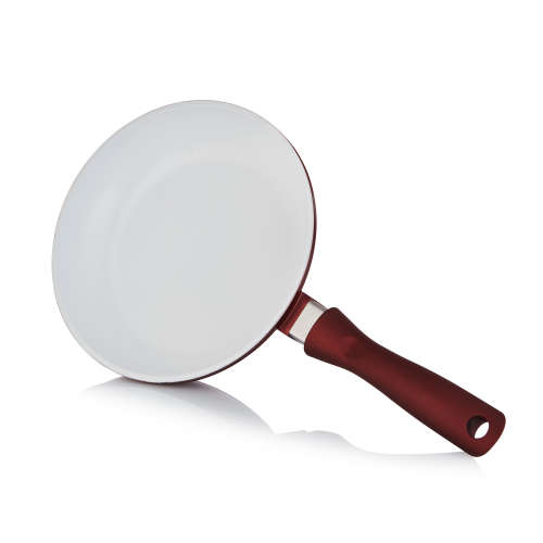 La Fermete Non-stick Die Cast Ceramic Aluminium 14 Piece Pot Pan Cookware set  Burgundy