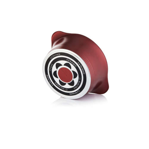 La Fermete Non-stick Die Cast Ceramic Aluminium 14 Piece Pot Pan Cookware set  Burgundy