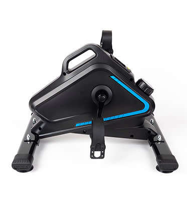 Zoolpro Pedal Cardio Magnetic Exercise Bike with Display Monitor  Black Blue